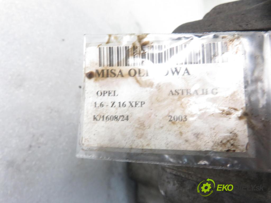 OPEL ASTRA G Кabriolet (F67) CABRIO 2003 76,00 1.6 103 - Z 16 XEP 1598,00 vana olejová 24405890 (Olejové vany)