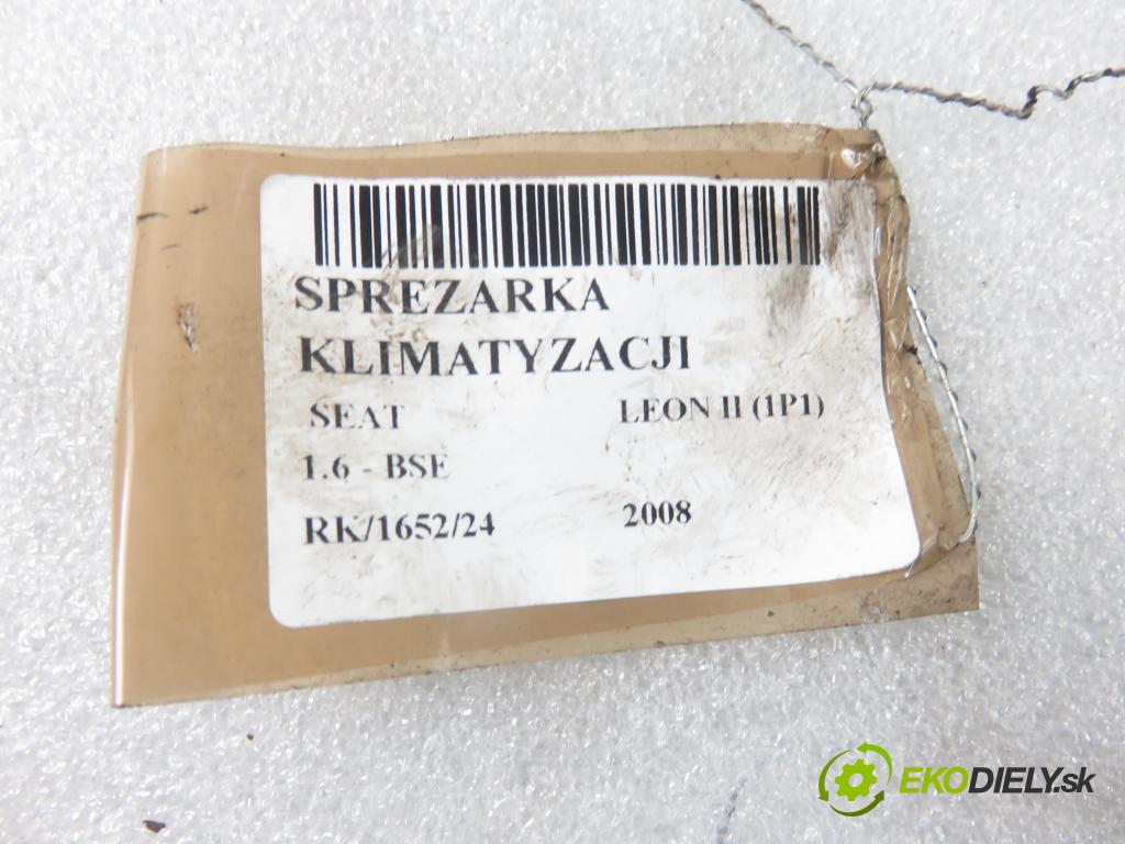 SEAT LEON (1P1) HB 2008 75,00 1.6 - BSE 1595,00 KOMPRESOR: klimatizácie 1K0820859N ; 4471905985 (Kompresory klimatizácie)
