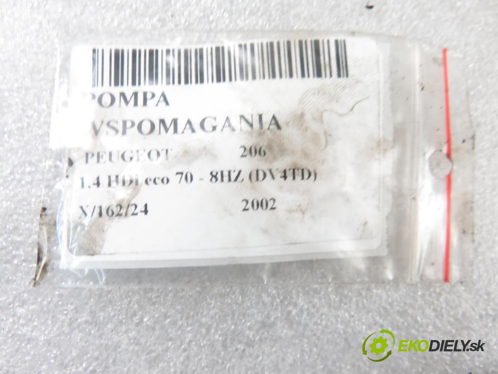 PEUGEOT 206 liftback (2A/C) HB 2002 50,00 1.4 HDi 8V 70 - 8HZ 1398,00 Pumpa servočerpadlo 9662128480 ; 26086355QK (Servočerpadlá, pumpy riadenia)