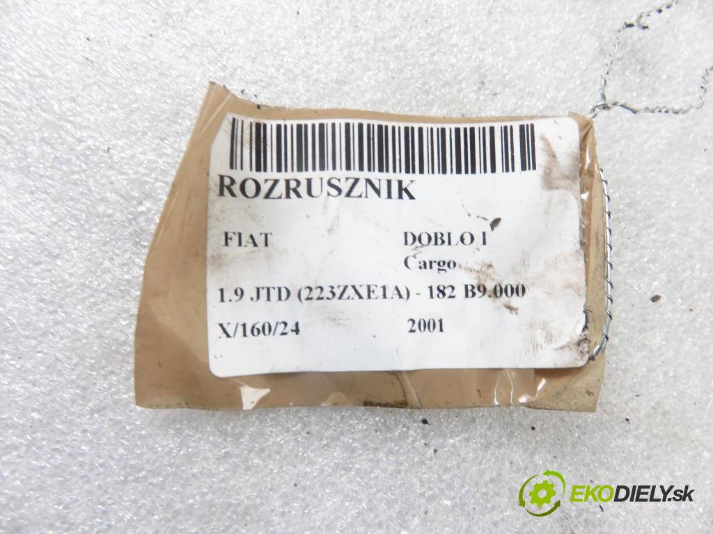 FIAT DOBLO Cargo (223_) FURGON 2001 74,00 1.9 JTD 100 - 182 B9.000 1910,00 Štartér S0186 (Štartéry)