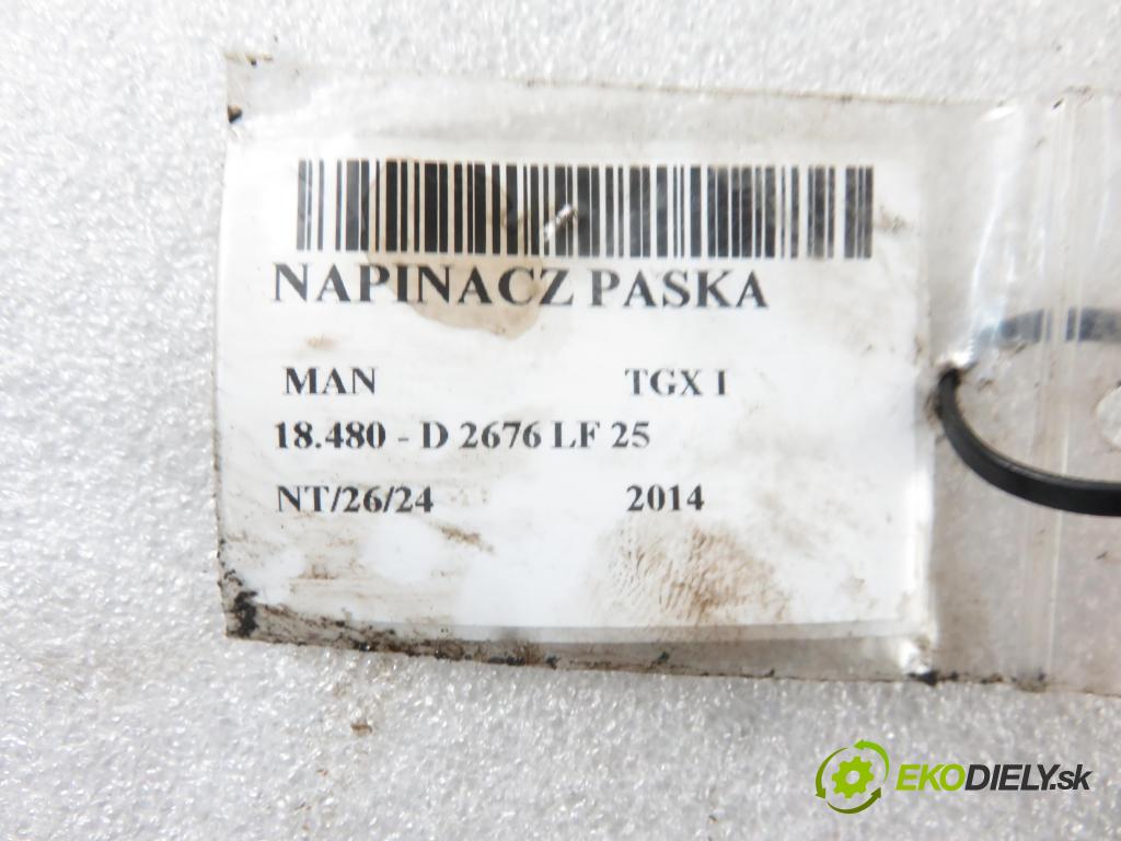 MAN TGX I CIĄGNIK SIODŁOWY 2014 353,00 18.480 - D 2676 LF 25 12419,00 Napínač remeňa 51958007494 (Napínacie kladky)