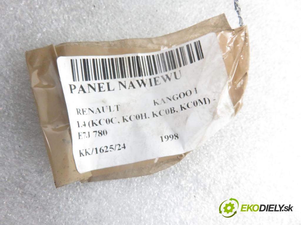 RENAULT KANGOO (KC0/1_) KOMBIVAN 1998 55,00 1.4 75 - E7J 780 1390,00 Panel kúrenia 9000479