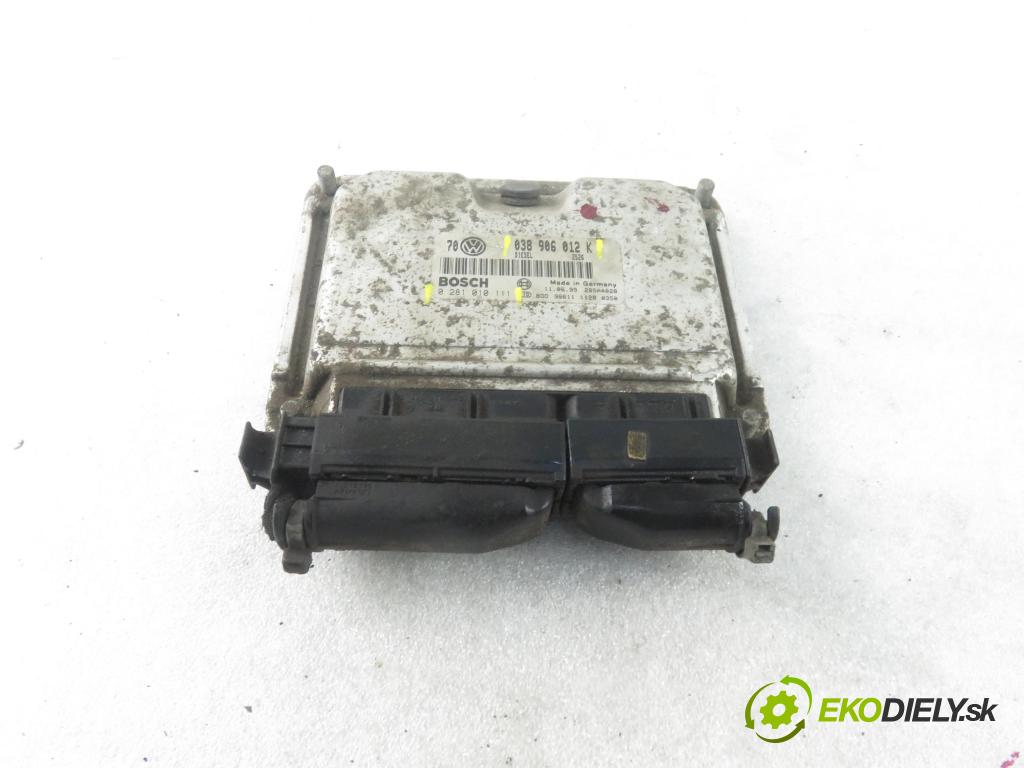 VW GOLF IV (1J1) HB 2000 66,00 1.9 TDI - AGR 1896,00 Riadiaca jednotka Motor 038906012K ; 0281010111