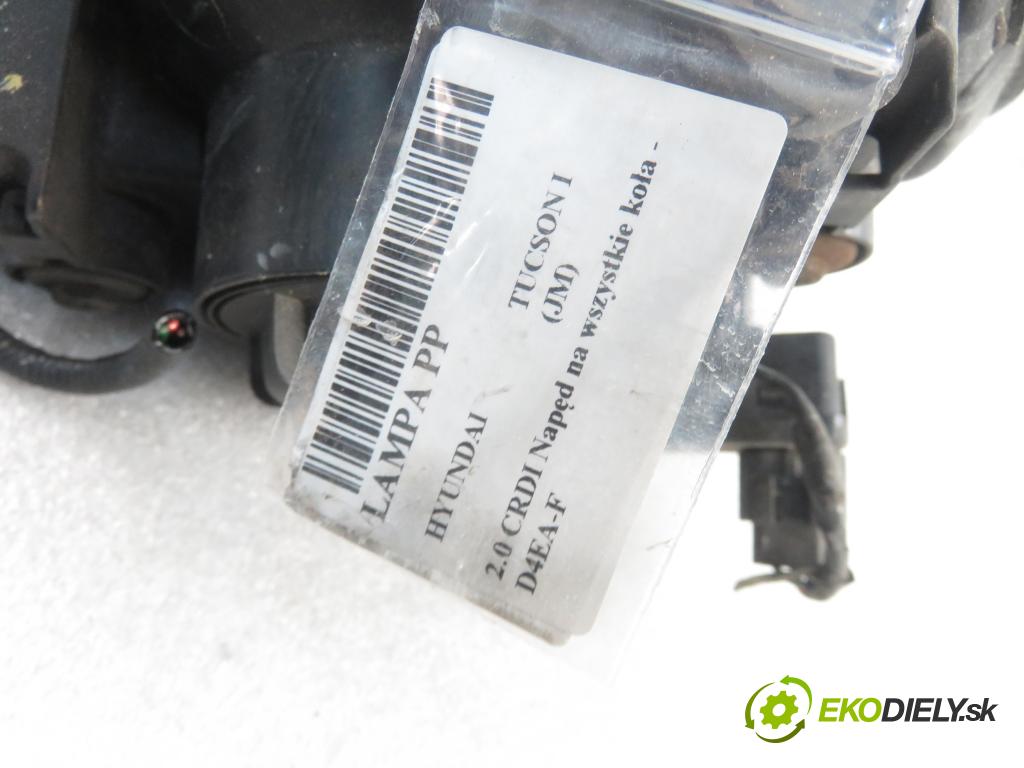 HYUNDAI TUCSON (JM) SUV 2007 103,00 2.0 CRDI Napęd na wszystkie koła - D4EA-F 1991,00 Svetlo PP 921022EXXX