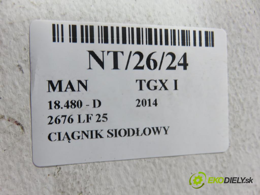 MAN TGX I CIĄGNIK SIODŁOWY 2014 353,00 18.480 - D 2676 LF 25 12419,00 Listové pero predný 81434026324 ; 81413030084