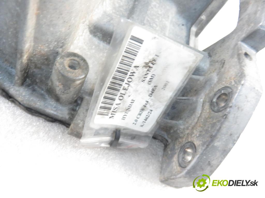 HYUNDAI SANTA FÉ I (SM) SUV 2001 83,00 2.0 CRDi 4x4 113 - D4EA 1991,00 vana olejová  (Olejové vany)