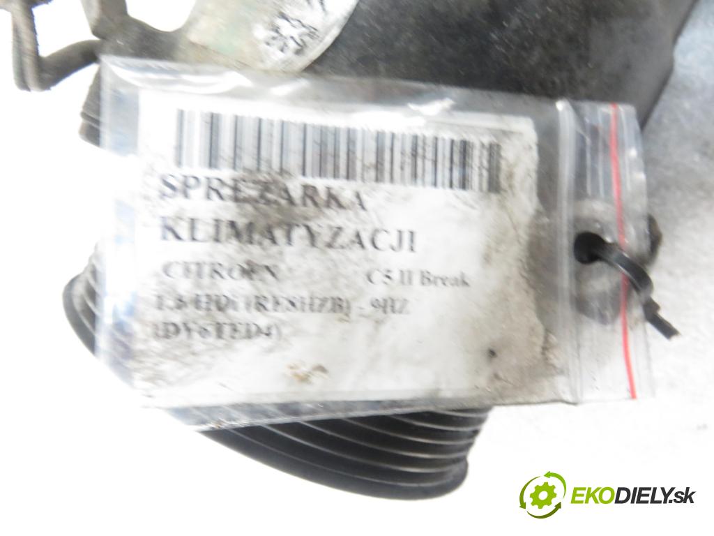 CITROEN C5 II Break (RE_) KOMBI 2006 80,00 1.6 HDi (RE8HZB) - 9HZ (DV6TED4) 1560,00 KOMPRESOR: klimatizace 9656572680 (Kompresory)