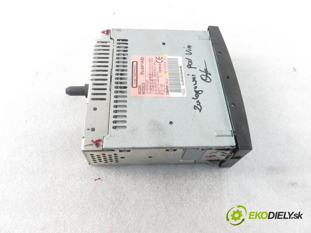CITROEN C3 I (FC_) HB 2004 54,00 1.4 i - KFV (TU3JP) 1360,00 RADIO 96476647XT