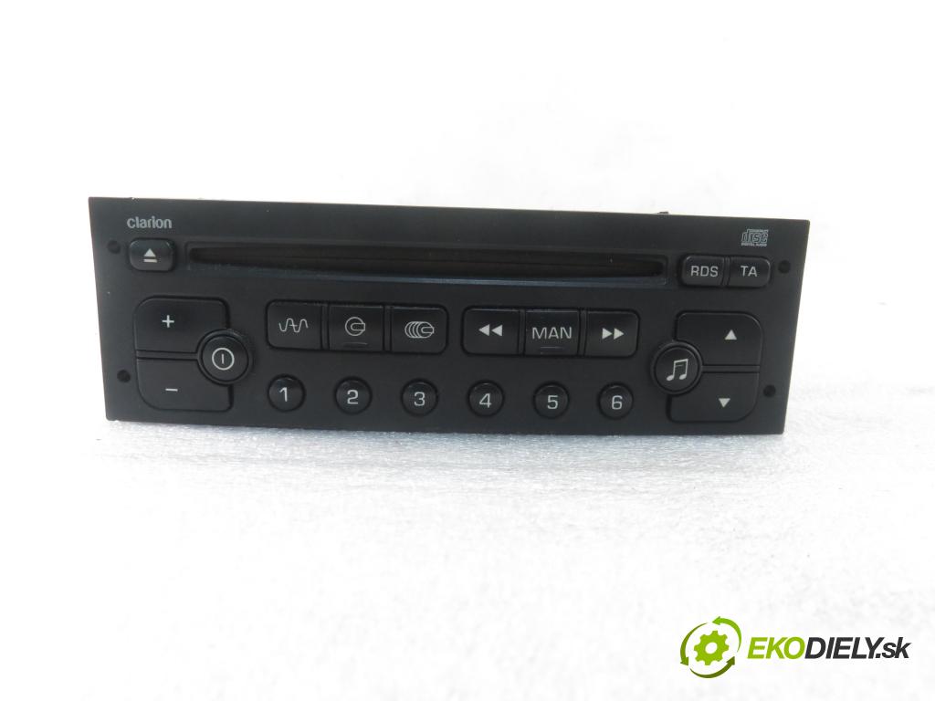 CITROEN C3 I (FC_) HB 2004 54,00 1.4 i - KFV (TU3JP) 1360,00 RADIO 96476647XT