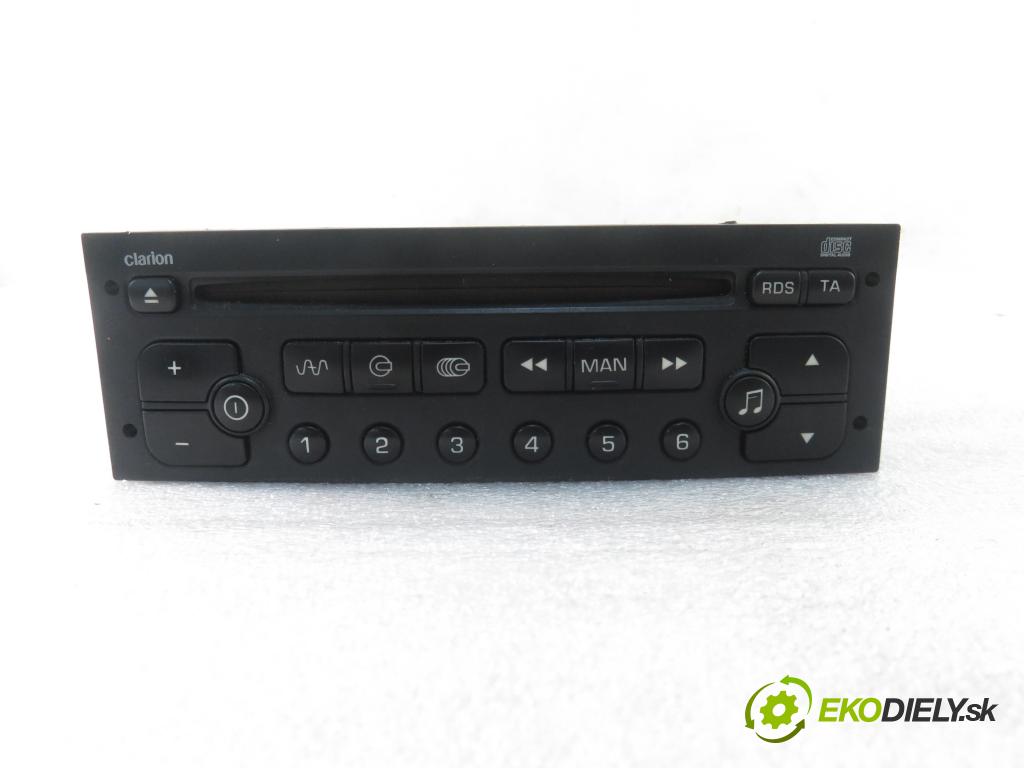 CITROEN C3 I (FC_) HB 2004 54,00 1.4 i - KFV (TU3JP) 1360,00 RADIO 96476647XT