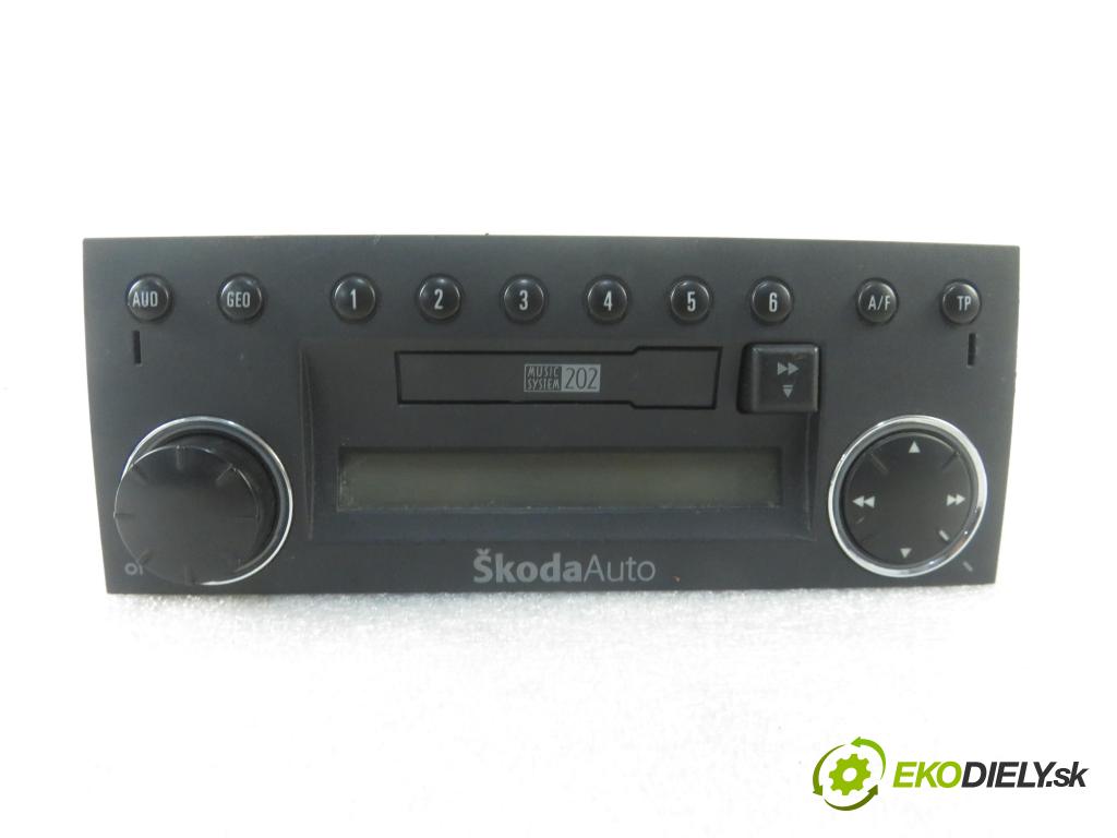 SKODA FABIA I (6Y2) HB 2003 47,00 1.2 - AZQ 1198,00 RADIO Modul 6Y0035152A