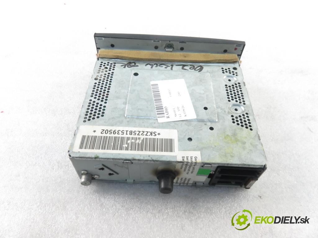 SKODA FABIA I (6Y2) HB 2003 47,00 1.2 - AZQ 1198,00 RADIO Modul 6Y0035152A