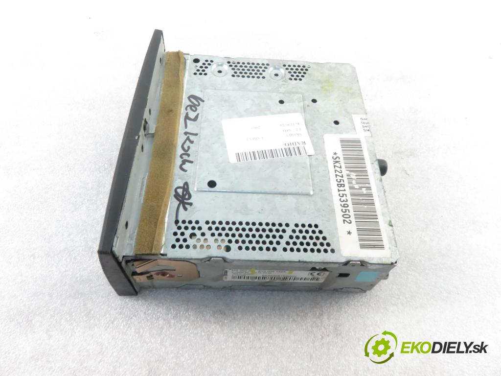 SKODA FABIA I (6Y2) HB 2003 47,00 1.2 - AZQ 1198,00 RADIO Modul 6Y0035152A