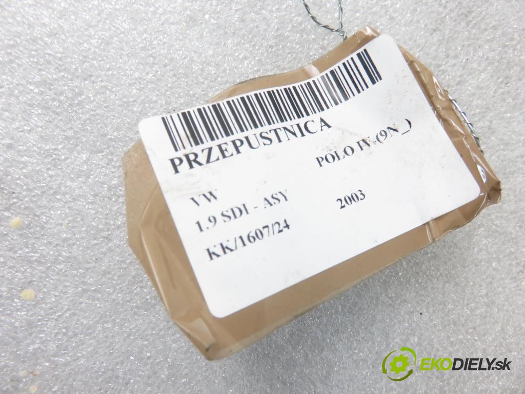 VW POLO (9N_) HB 2003 47,00 1.9 SDI - ASY 1896,00 Škrtiaca klapka 038128063C (Škrtiaca klapka)