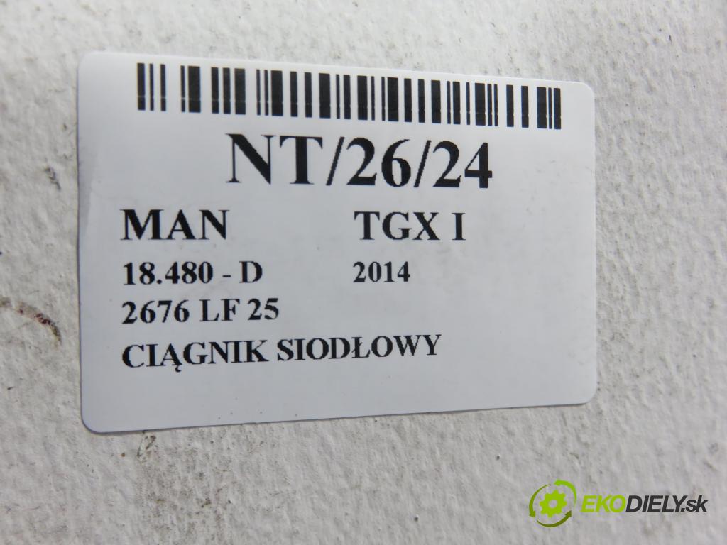 MAN TGX I CIĄGNIK SIODŁOWY 2014 353,00 18.480 - D 2676 LF 25 12419,00 chladič vody 81061006829