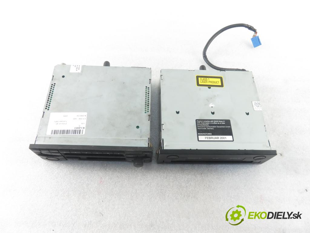 VW PASSAT B5 Variant (3B5) KOMBI 1999 66,00 1.9 TDI 90 - AHU 1896,00 RADIO Modul 1J0035152E
