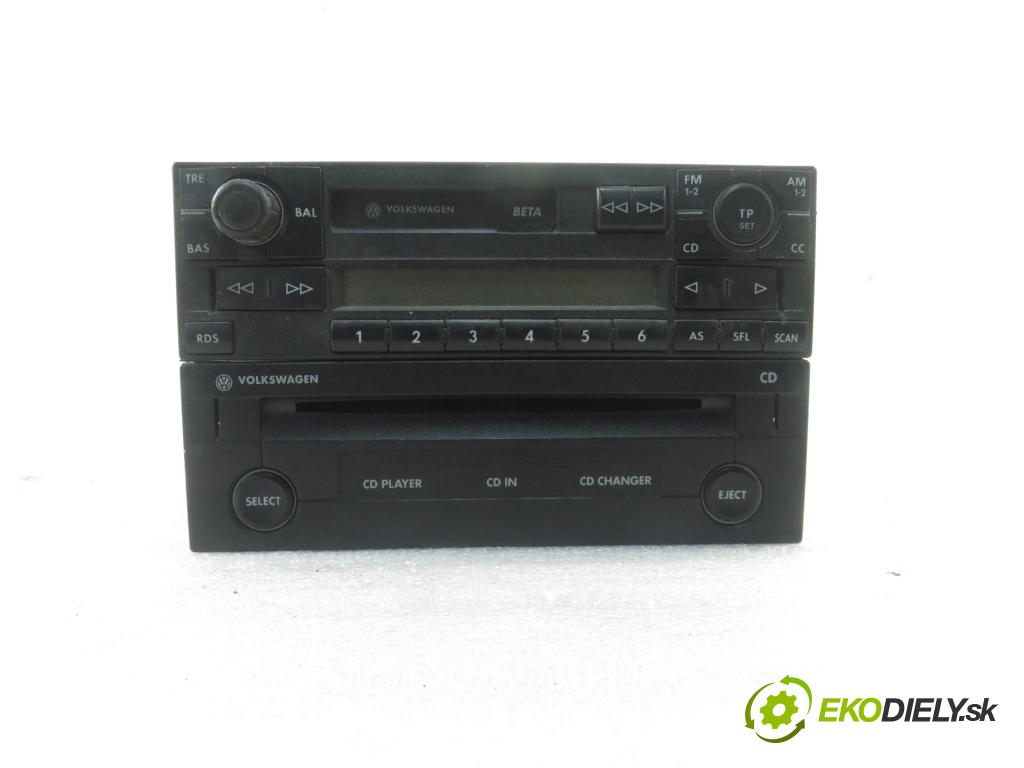 VW PASSAT B5 Variant (3B5) KOMBI 1999 66,00 1.9 TDI 90 - AHU 1896,00 RADIO Modul 1J0035152E
