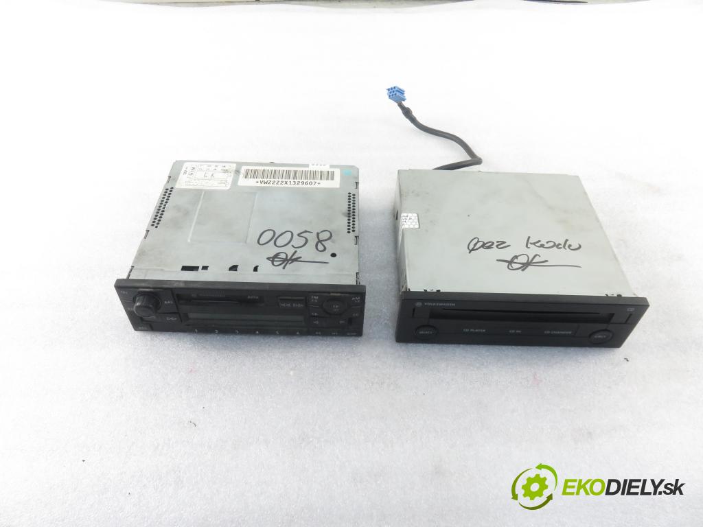 VW PASSAT B5 Variant (3B5) KOMBI 1999 66,00 1.9 TDI 90 - AHU 1896,00 RADIO Modul 1J0035152E
