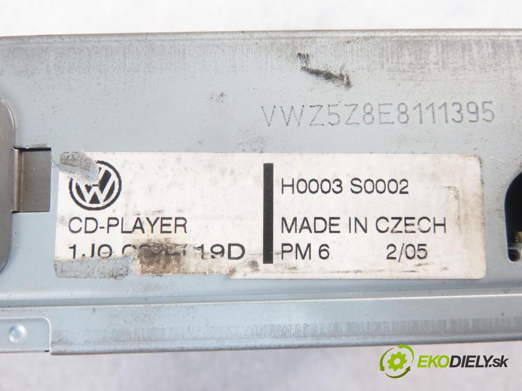VW PASSAT B5 (3B2) SEDAN 2000 81,00 1.9 TDI 110 - AFN 1896,00 RADIO Modul 1J0035186D