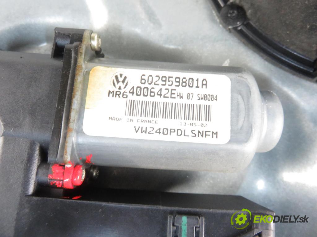 VW POLO (9N_) HB 2003 47,00 1.9 SDI - ASY 1896,00 mechanismus oken PPE 6Q4837462J