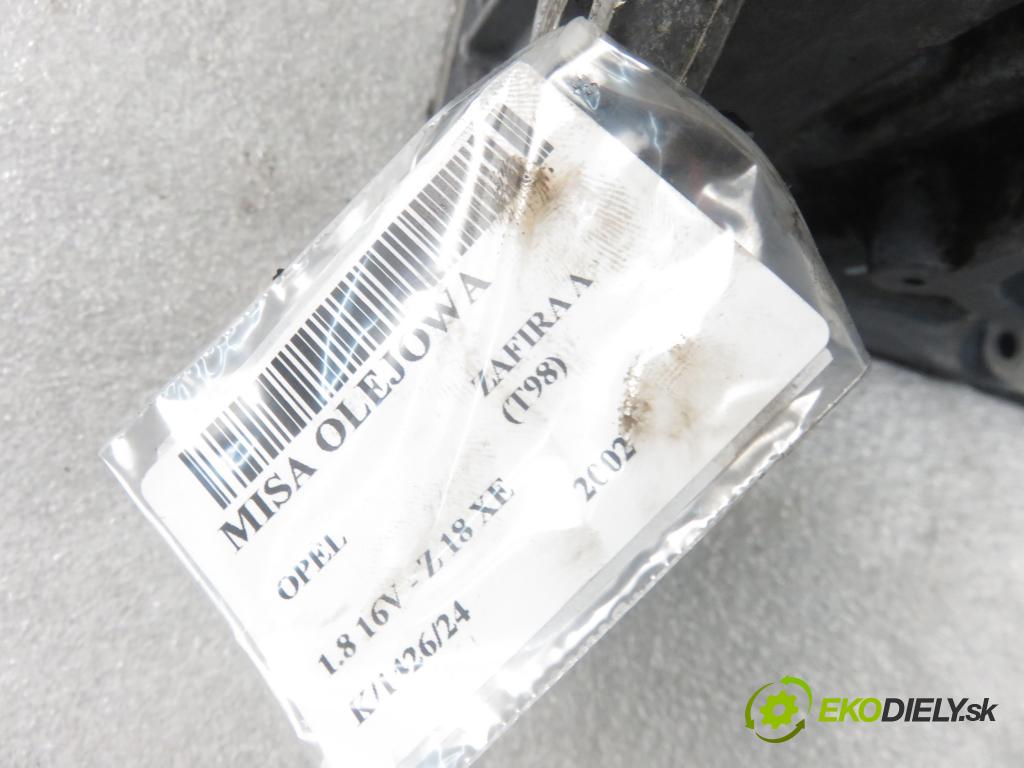 OPEL ZAFIRA A Nadwozie Wielkopojemne (MPV) (T98)  MINIVAN 2002 92,00 1.8 16V 125 - Z 18 XE 1796,00 vana olejová 0081226 ; R90400225 (Olejové vany)