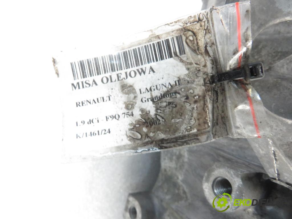 RENAULT LAGUNA II Grandtour (KG0/1_) KOMBI 2002 74,00 1.9 dCi 107 - F9Q 754 1870,00 vana olejová 8200185680 (Olejové vany)