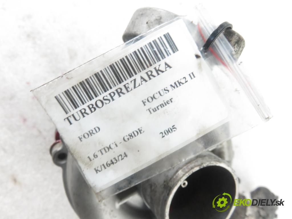FORD FOCUS II Turnier (DA_, FFS, DS) KOMBI 2005 80,00 1.6 TDCi 109 - G8DE 1560,00 RYCHLONABÍJEČKA: 9663199280 (Turbodúchadla (kompletní))