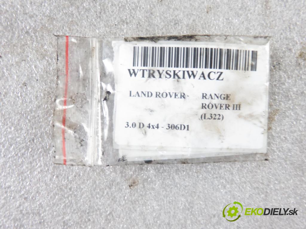 LAND ROVER RANGE ROVER III (L322) SUV 2006 130,00 3.0 D 4x4 - 306D1 2926,00 vstrekovač 0445110266 ; 7785984 (Vstrekovače)