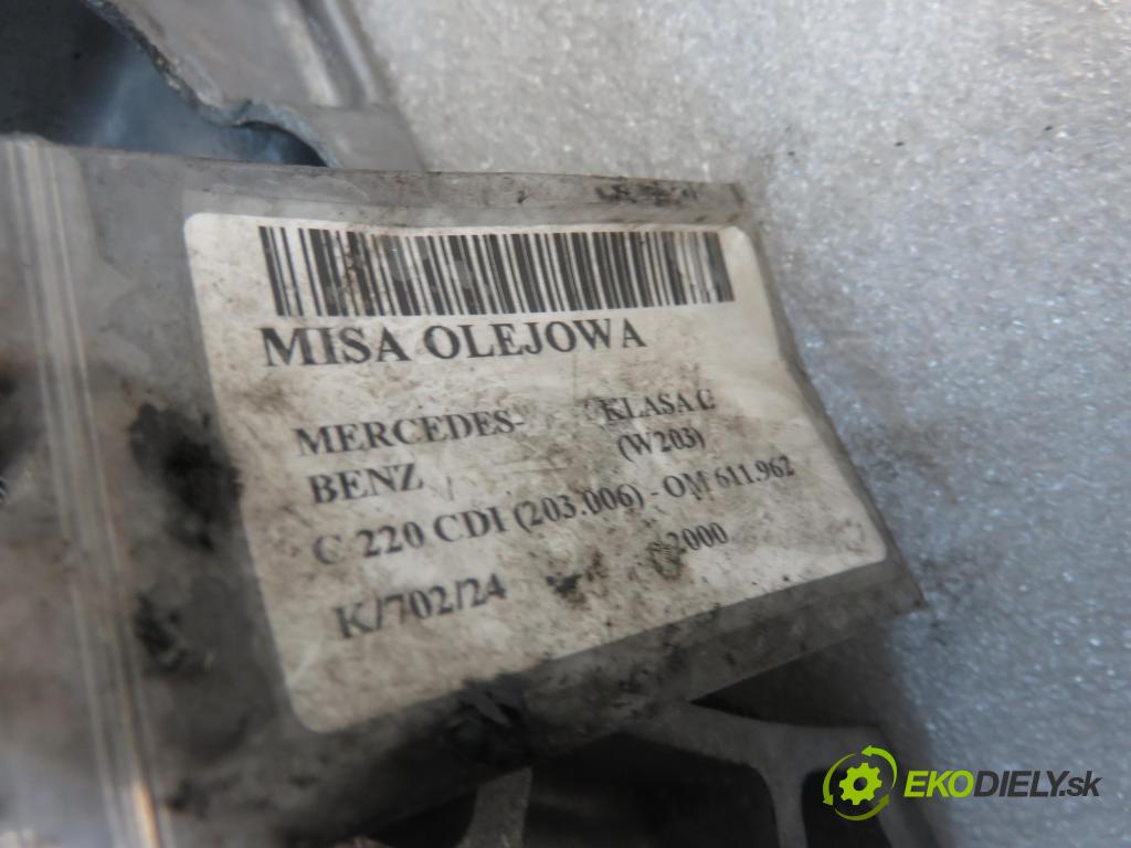MERCEDES-BENZ KLASA C (W203) SEDAN 2000 105,00 C 220 CDI 143 - OM 611.962 2148,00 vana olejová 6110140602 (Olejové vany)