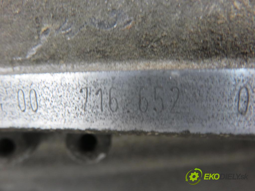 MERCEDES-BENZ VITO / MIXTO Skrzynia (W639) FURGON 2004 110,00 115 CDI 150 - OM 646.982 2148,00 Prevodovka MANUALNA 6392602400 ; 716652