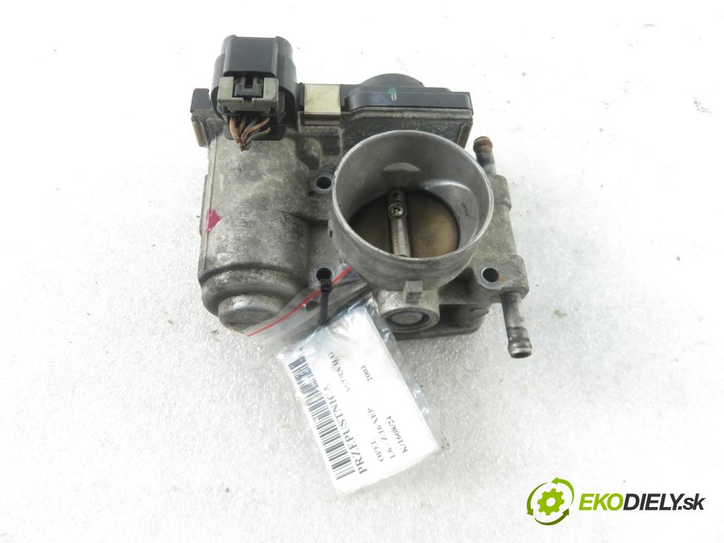 OPEL ASTRA G Кabriolet (F67) CABRIO 2003 76,00 1.6 103 - Z 16 XEP 1598,00 Škrtiaca klapka 024435070 ; 25329591 (Škrtiace klapky)
