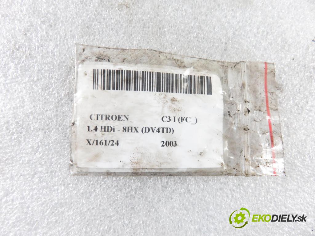 CITROEN C3 I (FC_) HB 2003 50,00 1.4 HDi 8V - 8HX 1398,00 vstrekovač 9649574480 (Vstrekovače)