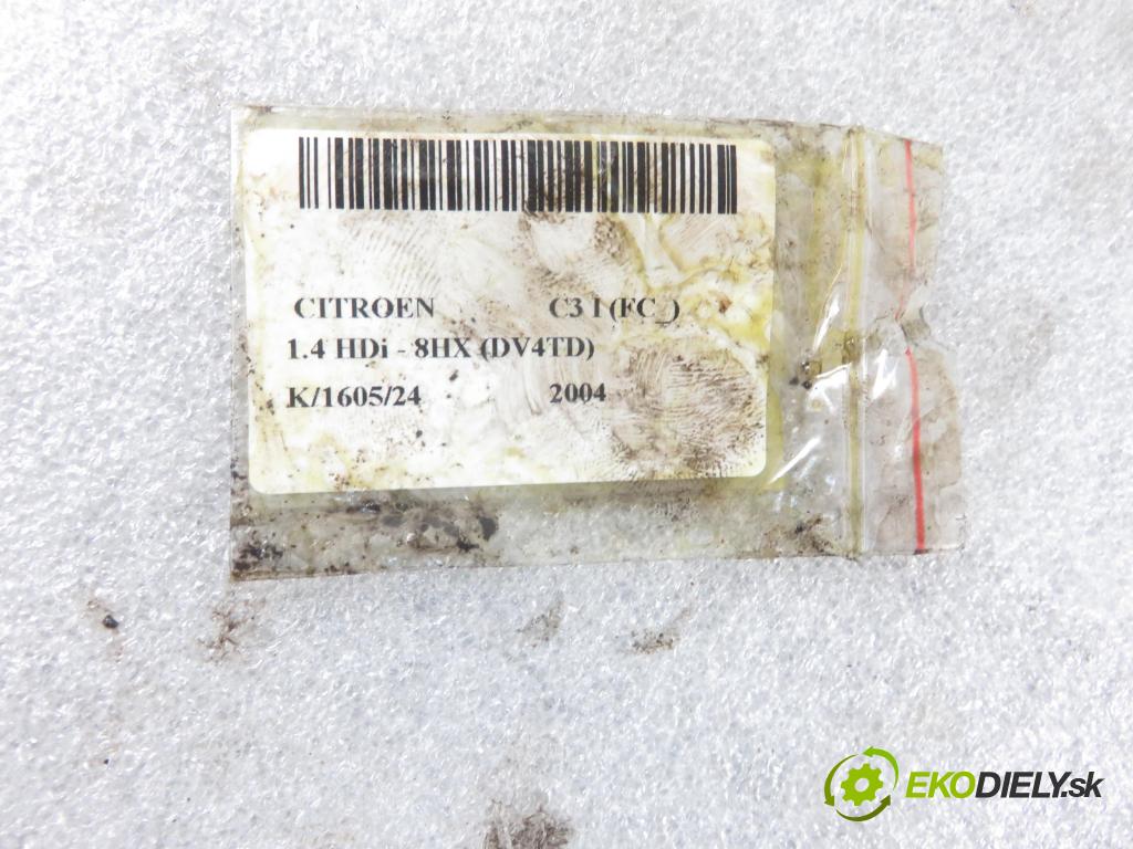 CITROEN C3 I (FC_) HB 2004 50,00 1.4 HDi 8V - 8HX 1398,00 vstrekovač 9655304880 (Vstrekovače)