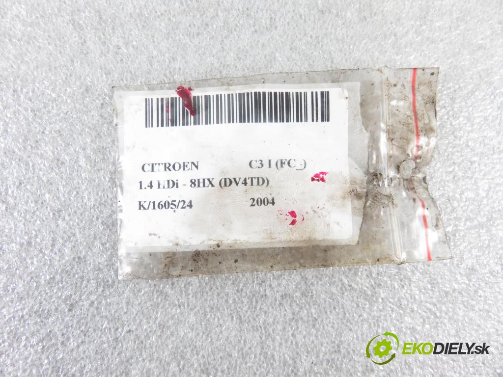 CITROEN C3 I (FC_) HB 2004 50,00 1.4 HDi 8V - 8HX 1398,00 vstrekovač 9655304880 (Vstrekovače)
