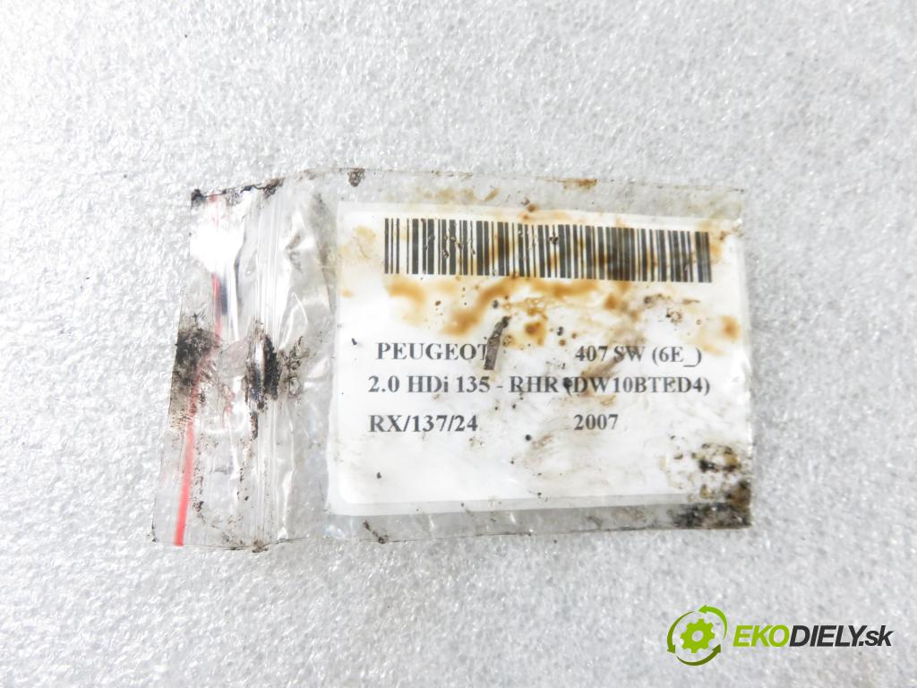 PEUGEOT 407 SW (6E_) KOMBI 2007 100,00 2.0 HDi 135 - RHR 1997,00 vstrekovač 9656389980 ; EJBR03801D (Vstrekovače)