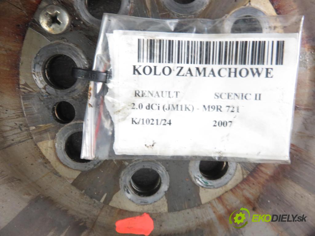 RENAULT SCENIC II (JM0/1_) MINIVAN 2007 110,00 2.0 dCi (JM1K) - M9R 721 1995,00 Koleso zotrvačníkové 282513F