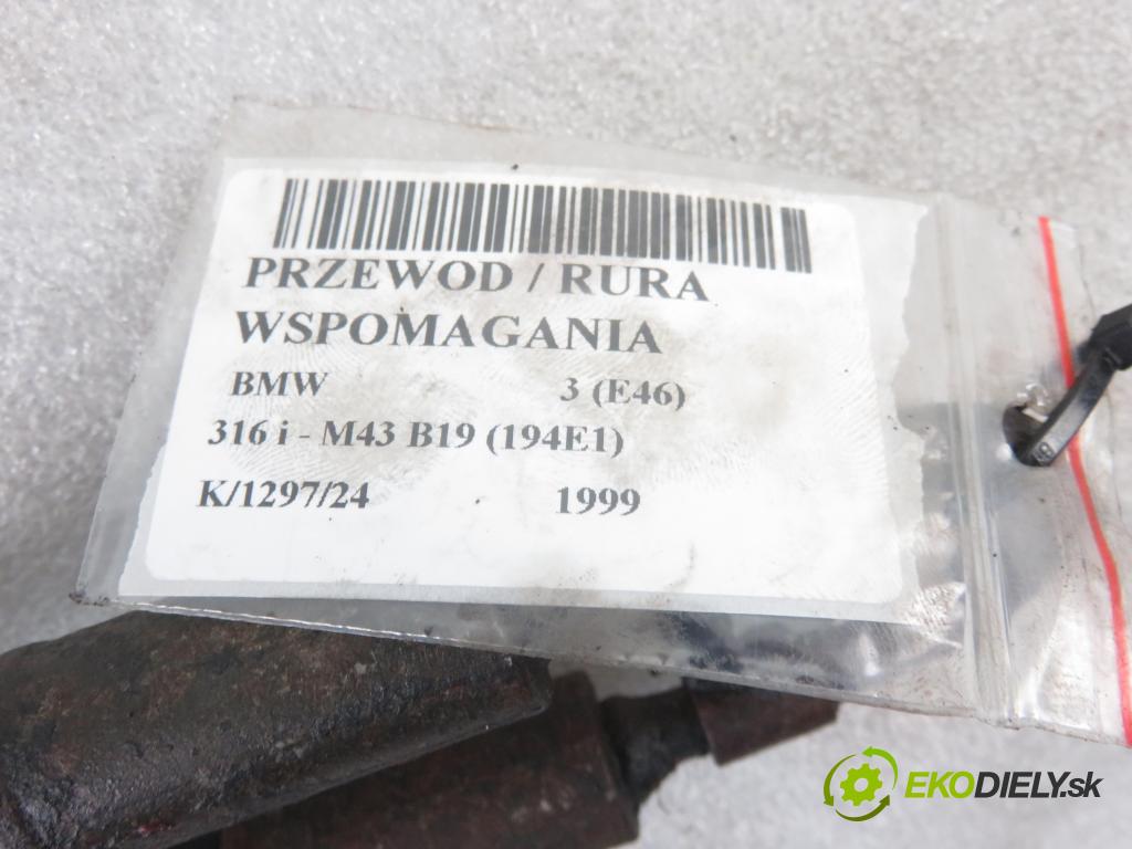 BMW 3 (E46) SEDAN 1999 77,00 316 i 105 - M43 B19 (194E1) 1895,00 rúrka / Rúra servočerpadlo 1094943