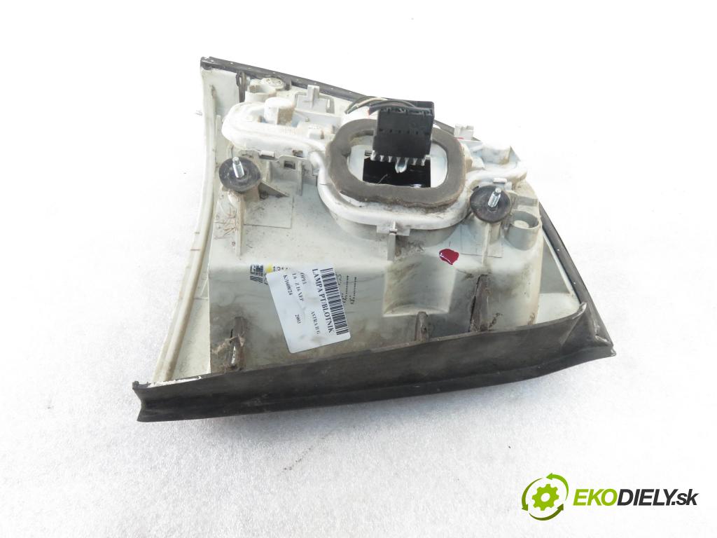 OPEL ASTRA G Кabriolet (F67) CABRIO 2003 76,00 1.6 103 - Z 16 XEP 1598,00 Svetlo pravé zadné 13117099