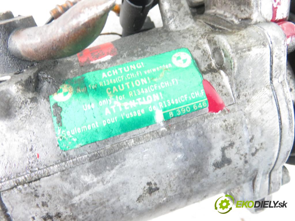 BMW 3 (E46) SEDAN 2000 100,00 320 d 136 - M47 D20 (204D1) 1951,00 KOMPRESOR: klimatizácie 8390646 (Kompresory klimatizácie)