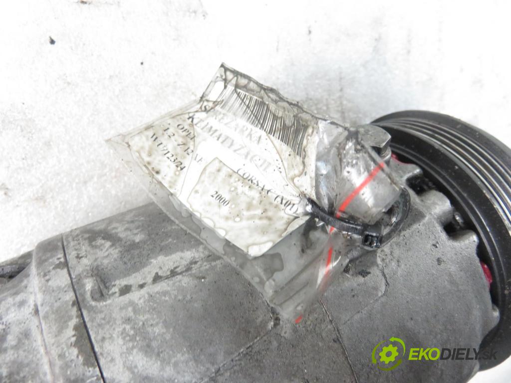 OPEL CORSA C (X01) HB 2000 55,00 1.2 16V 75 - Z 12 XE 1199,00 KOMPRESOR: klimatizácie  (Kompresory klimatizácie)