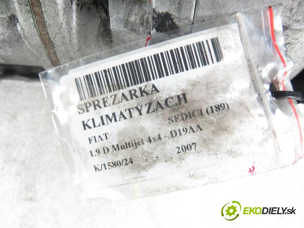 FIAT SEDICI (189_) CROSSOVER 2007 88,00 1.9 D Multijet 120 4x4 - D19AA 1910,00 KOMPRESOR: klimatizace 4471902131 ; 55701201 (Kompresory)