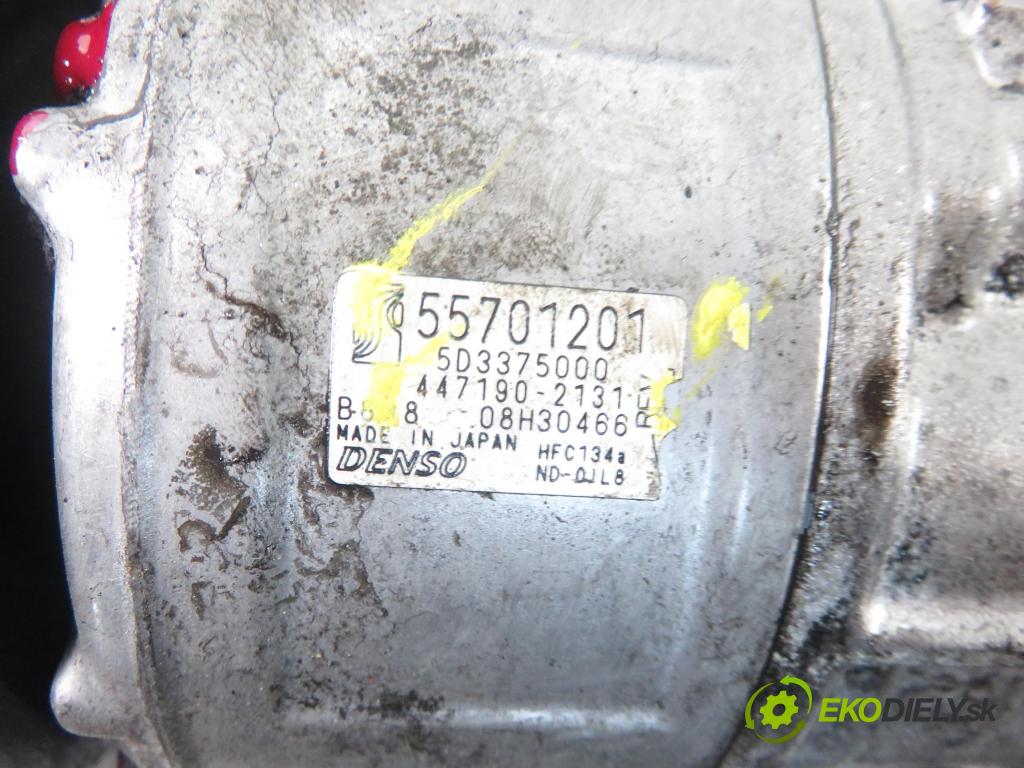 FIAT SEDICI (189_) CROSSOVER 2007 88,00 1.9 D Multijet 120 4x4 - D19AA 1910,00 KOMPRESOR: klimatizace 4471902131 ; 55701201 (Kompresory)