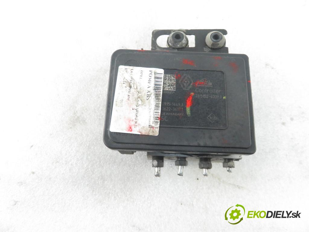 OPEL VIVARO B Skrzynia (X82) FURGON 2015 85,00 1.6 CDTI - R9M 450 1598,00 Pumpa ABS 10091514493 ; 10062236171 ; 28515240093 (Pumpy ABS)