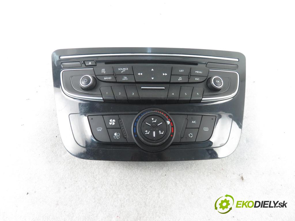 PEUGEOT 508 SW I (8E_) KOMBI 2011 82,00 1.6 e-HDi 8V 112 - 9HR 1560,00 Panel kúrenia KLIMATRONIK 96656640XZ