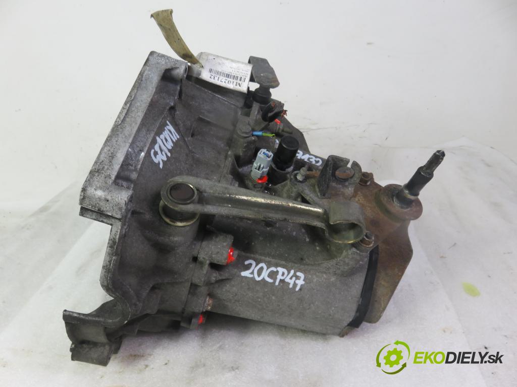 PEUGEOT 206 CC (2D) C/C 2002 80,00 1.6 16V - NFU 1587,00 Prevodovka MANUALNA 20CP47