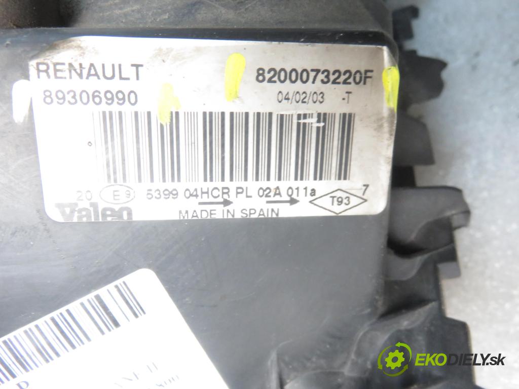 RENAULT MEGANE II (BM0/1_, CM0/1_) HB 2004 88,00 1.9 dCi 120 - F9Q 800 1870,00 Svetlo LP 8200073220F ; 89306990