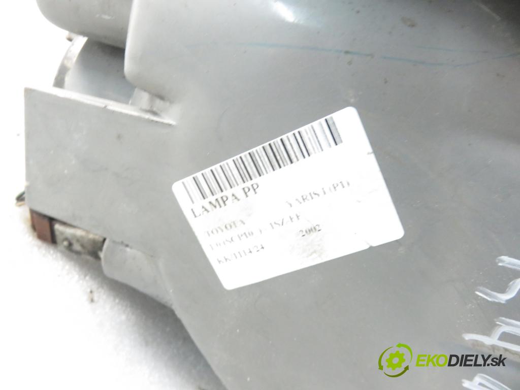 TOYOTA YARIS (_P1_) HB 2002 50,00 1.0 VVT- i 68 - 1SZ-FE 998,00 Svetlo PP