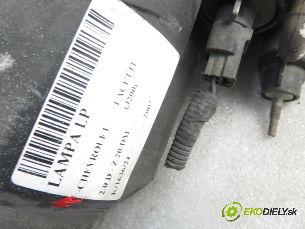 CHEVROLET LACETTI (J200) KOMBI 2007 89,00 2.0 TCDi 16V 121 - Z 20 DM 1991,00 Svetlo LP