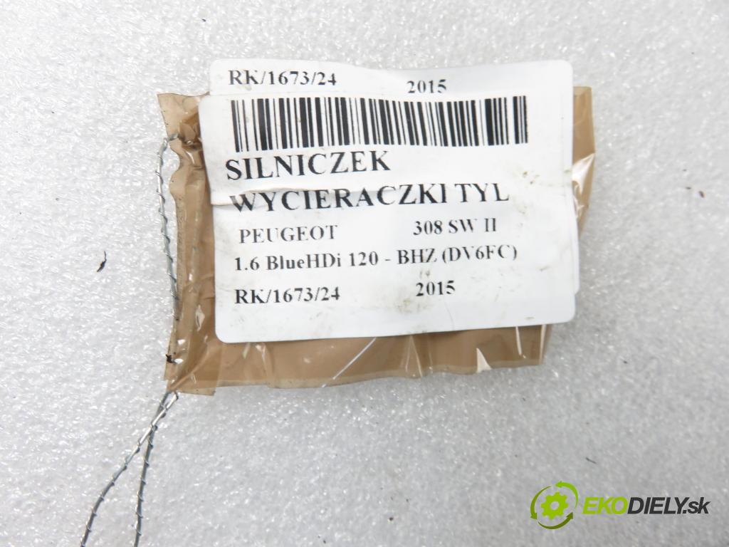 PEUGEOT 308 SW II KOMBI 2015 88,00 1.6 BlueHDi 120 - BHZ (DV6FC) 1560,00 motorek stěrače ZADNÍ: 9677680580 ; 0390208008