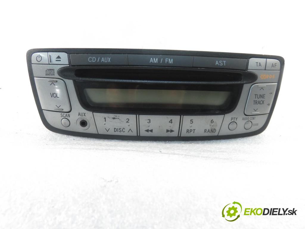 CITROEN C1 (PM_, PN_) HB 2012 50,00 1.0 12V R3 68 - 1KR-FE 998,00 RADIO CD 861200H010